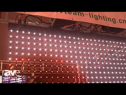 ISE 2014: VTeam Introduces LED Soft Mesh with Magnetic Panels