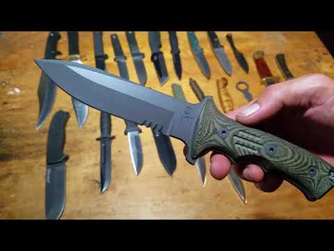 Knife Collection part 4 "fixed blades" August 2018
