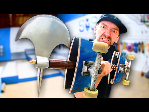 THE BRAILLE BATTLE AXE!