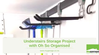 Getting that difficult under stairs area brilliantly organised!