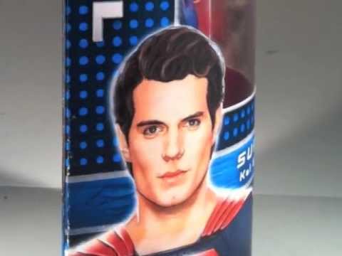 Man of Steel Superman Figure and Packaging preview GeekSummit's Concept