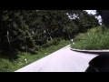 Kurvenparadies für Motorradfahrer im Schwarzwald L107 - Helmkamera