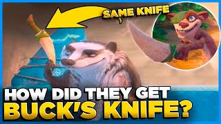 How Did Buck Lose His Knife To The Pirates? Ice Age Theory
