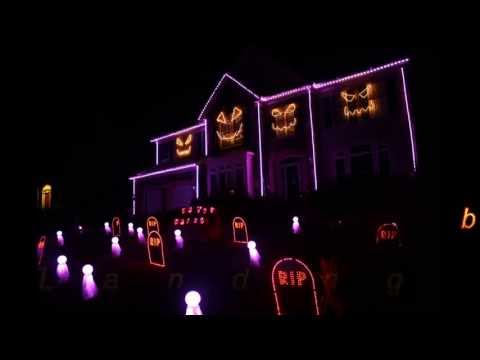Halloween Light Show 2013 - Sail by AWOLNation (Skorge Remix)