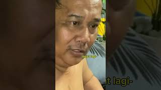 Abah Geli Keteknya Dibersihin