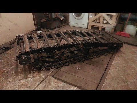 Самодельная гусеница для снегохода из гусеницы от бурана Самодельная гусеница для снегохода из гусеницы от бурана