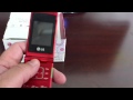 LG A133 Unboxing Video - Phone in Stock at www.welectronics.com