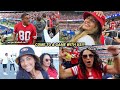 what its like to go to a game with my CRAZY family!!! | the Aguilars