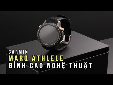 GARMIN MARQ ATHLETE - Tuyệt tác đồng hồ thể thao siêu sang có 1 không 2