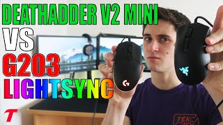 Logitech G203 Lightsync vs Razer DeathAdder V2 Mini - Simple Choice