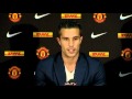 Manchester United press conference - RVP transfer to Man U