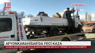 Afyonkarahi̇sarda Feci̇ Kaza