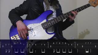 Iron Maiden - Powerslave [Bass cover] [with Tab]
