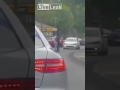 Road rage knock out