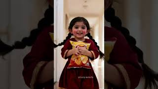 How The Cute Little Girl Takes Care Of The Twins