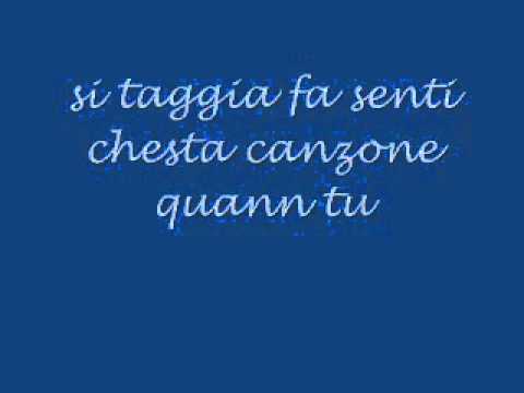 Meglio 'Na Canzone Video