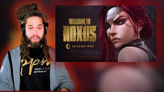 Welcome To Noxus - Bite Marks 2025 Season 1 Cinematic - League Of Legends Rapper Reacts