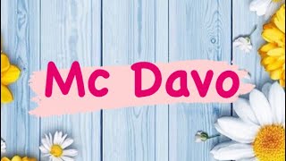 Video Como decirte adios Mc Davo
