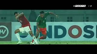 Indonesia Vs Bangladesh Dramatic Moment Friendly Match Slowmotion Ver.