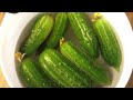 Cucumbers: Easy Refrigerator Pickles!