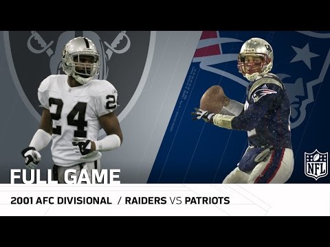 2001 Afc Divisional Round Raiders Vs Patriots Tuck Rule Game 2001 Afc Divisional Round Raiders Vs Patriots Tuck Rule Game
