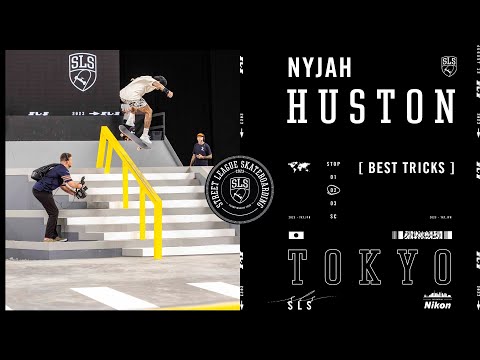 Nyjah Huston 2023 SLS Tokyo | Best Tricks