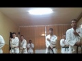 entrenamiento shima ha shorin ryu en el doreikan dojo Madrid
