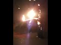 Ami Amore' and Molly Mayhem perform fire belly dance at Off Broadw