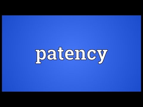 Header of patency