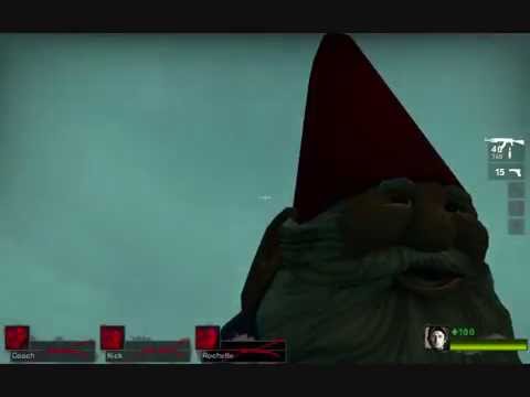 Me and Gnome Chompskis one minute adventure - Left 4 Dead 2