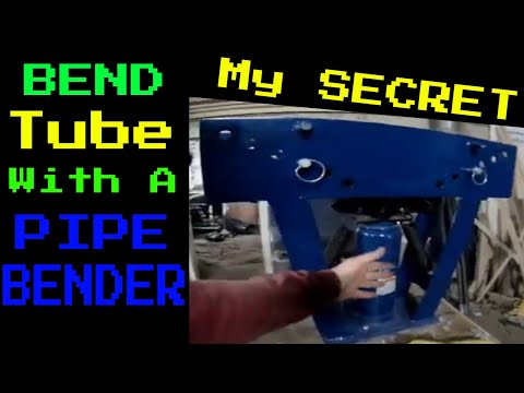 making a PIPE bender work as a TUBE bender!