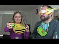 SQUASH IN EYE! BABY FOOD CHALLENGE!