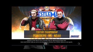 Noah Vs. Pewdiepie For The Youtube Championshipsteel Cage Match
