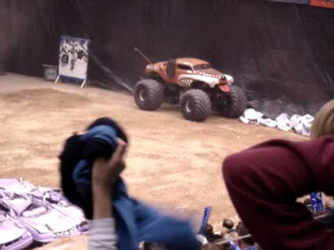 Excalibur Monster Truck. Monster Truck Course