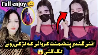 Vodka Vs Hania Khan Tiktok Live Video New Punishment Video Tiktok Live Video