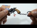 Super Bang Mini Cap Gun Revolver Toy Key Chain, JA-RU Toys