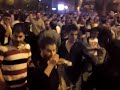 لحظة التقاء اهالي حمص مع اهالي باب العمر 18-4-2