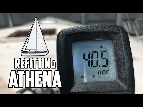 Sail Life - I'm melting! Grinding fiberglass, fixing holes, Makita 9031- DIY boat repair