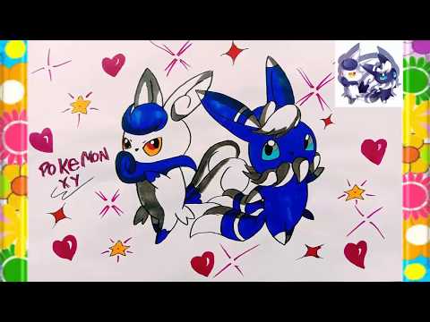 Cách vẽ Pokemon Meowstic phần 2 - How to draw Meowstic Pokemon