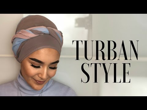 Twisted Turban Style - YouTube