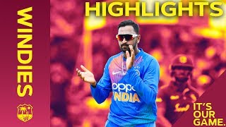 Windies vs India - Match Highlights | 2nd IT20 2019