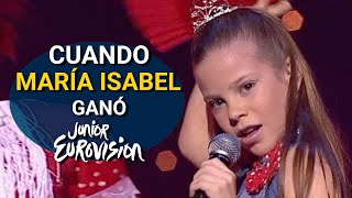 Cuando María Isabel Ganó Eurojunior