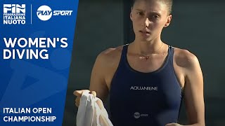 Women's Diving | Bruna Huljev | 3M | Italian Summer Championship