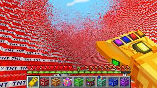 Minecraft But Theres Infinity Tnt