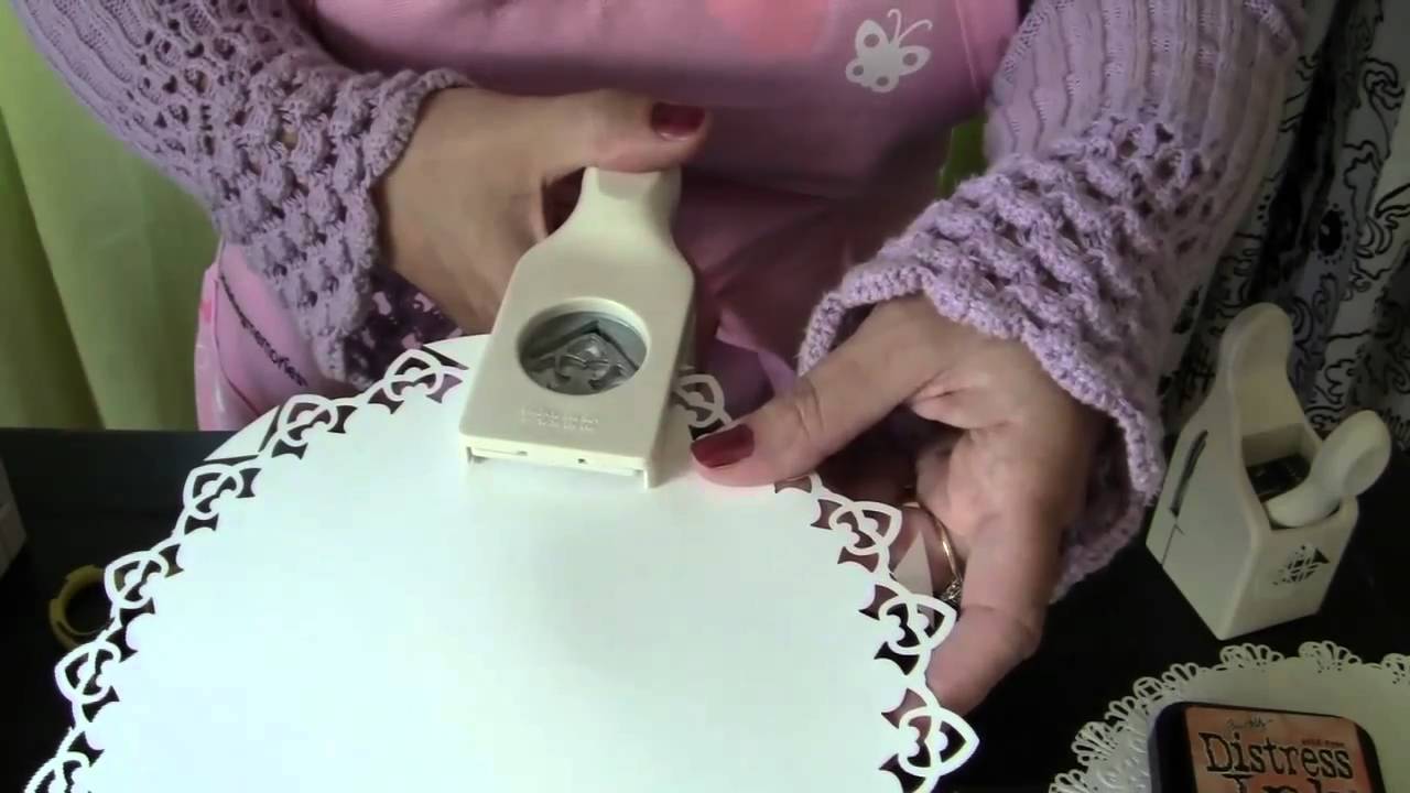 Paper Corner Punch Decorative Circles YouTube