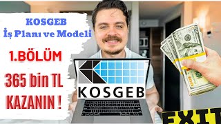 KOSGEB 365.000 TL desteği aldıran KOSGEB İş modeli | planı