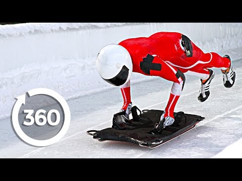 Skeleton Racing: Charge Head First (360 Video)