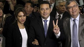 Guatemala'yı Komedyen Devlet Başkanı Yönetecek