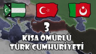 Kuruluşundan Yıkılışına 3 Kısa Ömürlü Türk Huriyeti Haritalı Basit Anlatım Belgesel