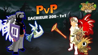 5 Combats Pvp 1V1 Sacrieur 200 Full Opti Dofus Retro
